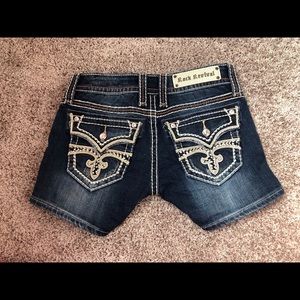 Rock Revival Celine H79 Short in Dark Indigo